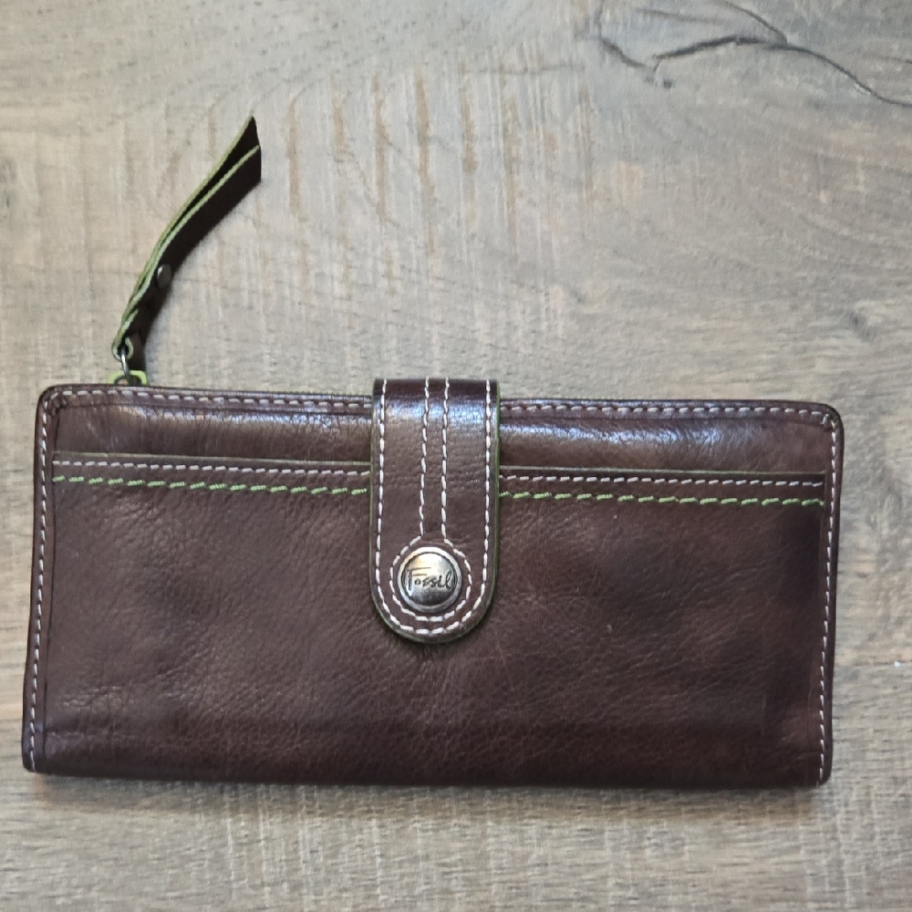 Fossil Wallet Womens Brown
